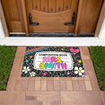 thumbnail image 4 of TechWave Classroom Doormat Teacher Doormat Classroom Doormat Back To School Doormat Classroom Decoration Classroom Welcome Suitable For 40X60CM Thick Microfiber Blanket Fuzzy Blanket Sheets Tan Throw, 4 of 4