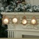thumbnail image 3 of KG Navidad listo para enviar Noel Navidad 12cm 5 pulgadas con pilas decoración navideña iluminada de madera LED ornamento para árbol de Navidad, 3 of 4