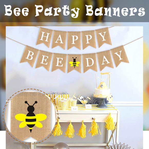 olkpmnmk Party Decorations Banner Party Decorations First Linen Party Birthday Baby Set Supplies for Banner Home Decor Party Favors Clearance Items