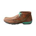 thumbnail image 5 of Women's Twisted X WDM0093 Driving Moc Brown/Turquoise Leather 9.5 M, 5 of 7