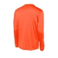 thumbnail image 2 of Gravity Threads Long-Sleeve Moisture-Wick Athletic Shirt - Neon Orange - 3XL, 2 of 2