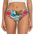 thumbnail image 1 of Custom Lightning McQueen Car Collage Briefs Underwear Women Breathable Stretch Panties, 1 of 7