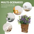 thumbnail image 3 of unbranded Cesta Para Flores Colgante De Con Artificial Color Púrpura Para Puerta, 3 of 6