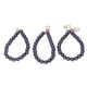 thumbnail image 5 of Pulsera De Perlas, Cadena De Caja De Teléfono Móvil Con Hebilla De Metal Brillante Redonda Para Llavero Para Bolsa Para Teléfono Móvil Cergrey Azul negro, 5 of 8
