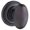 thumbnail image 7 of Baldwin Reserve Hdelltrr150 Half Dummy Ellipse Knob and Traditional Round Rose Satin Nickel Finish, 7 of 7