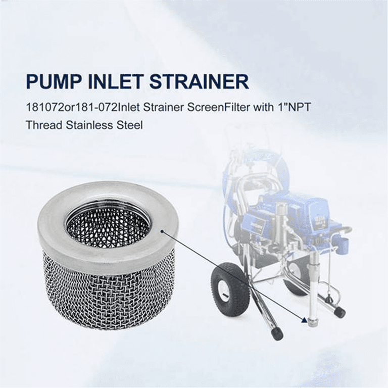 3pcs 181-072 or 181072 Pump Inlet Strainer for 695 795 1095 1595