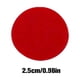 thumbnail image 2 of Qarigey 20 piezas de almohadilla de tela redonda DIY artesanía hecha a mano parche básico Color sólido Manual ropa accesorios de joyería Ropa, zapatos y accesorios Miscelánea Rojo 2.5 cm Qarigey AP015634-10, 2 of 6