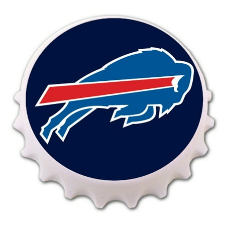 Buffalo Bills Bottle Cap Magnet Bottle Opener