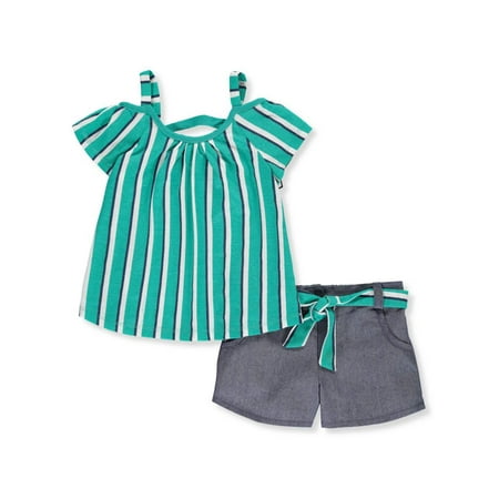 Jade Silk Shorts - RMLA Girls' 2-Piece Shorts Set Outfit