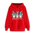 thumbnail image 1 of WILLBEST Sudadera de Mujer con Capucha Estampada Navideña para Otoño/Invierno, Talla Grande, Gruesa, Informal y Holgada Chica​​, 1 of 3