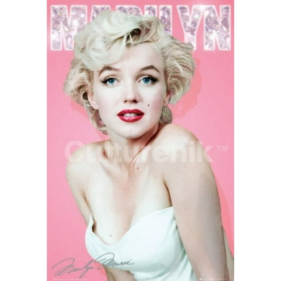 Marilyn Monroe Diamond Poster (36 X 24)