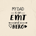 thumbnail image 4 of Inktastic My Dad is an EMT and a Hero Boys or Girls Baby T-Shirt, 4 of 5