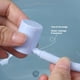 thumbnail image 5 of Wosthever Accesorios de descarga Partes del cuerpo fáciles de limpiar con conexión estrecha Limpieza de lavabos para mujeres embarazadas Juegos de accesorios de baño Un solo agujero blanco, 5 of 6