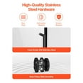 thumbnail image 4 of Frameless Sliding Bathtub Door 56-60 in.W x 60 in.H Frameless Shower Glass Door, 4 of 9