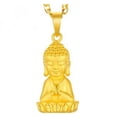 thumbnail image 1 of Collar con colgante de Buda yoga Shui Gold, colgantes Rulai Feng, 1 of 4