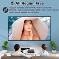 thumbnail image 4 of Portable DVD Player External USB and -Compatible Port Support CD VCD DVD Disc Used in Home Travelling RV EU Plug, 4 of 5