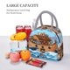thumbnail image 5 of Easygdp Animals on Noah's Ark Bolsa de Almuerzo Insulada Grande, Forro de Aluminio, Diseño Espacioso, a Prueba de Fugas, Ideal para Trabajo, Picnics, Viajes y Actividades al Aire Libre, 5 of 6