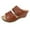 Brown, variant on Juosiy Sandals for Women 2025 Platform Wedge Hollow Out Rome Open Toe Slip On Summer Mule High Heels