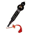 thumbnail image 5 of STARTIST Chinese Hulusi Flute Gourd Hlute with Mouthpiece Woodwind with Chinese Knot Professional Chinese Folk Instrument Traditional Black C Key, 5 of 8