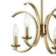 thumbnail image 6 of Cassadee 16" Wide Natural Brass Pendant Light by Kichler, 6 of 10