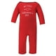 thumbnail image 3 of Hudson Baby Mono De Algodón Unisex Para Bebé San Valentín Pascua 9-12 Meses, 3 of 5