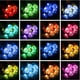 thumbnail image 3 of Guirnalda de luces solares con forma de globo, 30 luces de cadena para exteriores con bolas de cristal para decoración de patio, cenador y jardín, 3 of 5