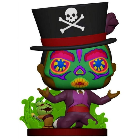 FUNKO POP! DISNEY: Villains - Sugar Skull Facilier with Base