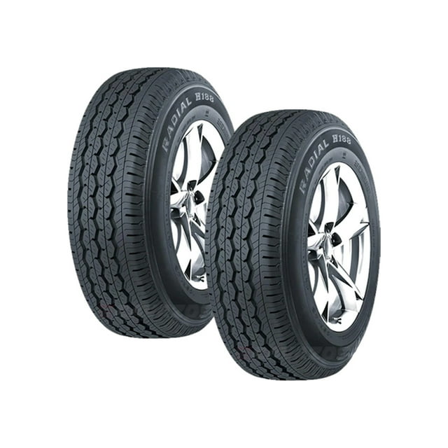 PAQUETE DE 2 LLANTAS TRAZANO H-188 185 R14 102R