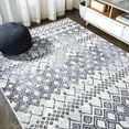 thumbnail image 2 of JONATHAN Y JONATHAN  Y Iften Moroccan Geometric Distressed Area Rug 8 X 10, 2 of 5