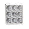 thumbnail image 3 of Versatile Flexible Silicone Mold Moon and Crescents Shape Mould Jewelry Pendant Moulds Handmade Accessories Mould, 3 of 8