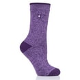 thumbnail image 5 of Women's Heat Holders Lite Viola Twist Crew Socks Color: Black Size: N/A, 5 of 9