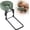 Green Fabric Style, variant on Massage Headrest for Bed, 19" Adjustable Massage Face Cradle at Home, Portable Massage Table Kit for Sleeping Mattress, Face Down Pillow After Eye Surgery