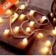 thumbnail image 2 of Guirnalda de luces LED con forma de bola alimentada por batería y USB de 10 m, para exteriores, bodas, jardín, decoración navideña, 2 of 5