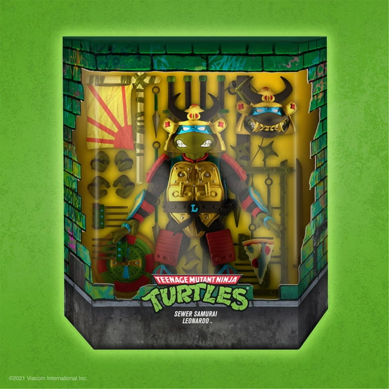 Free Shipping! TMNT Ultimates Leo the Sewer Samurai 7-Inch