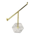 thumbnail image 3 of Sturdy Salon Metal Jewelry Bracelet Display Storage Rack w/ Marble Base 04, 3 of 8