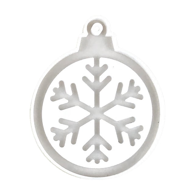 Navidad DIY colgante molde de silicona hoja copo de nieve decoración molde de silicona Wmkox8yii gf6698