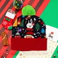 thumbnail image 6 of Oioii Christmas Hat Light-up Knitted Snowman Beanie Hat for Adult and kids with Light-up Bulb Necklace for Xmas Party Gift Christmas Decorations, D, 6 of 6