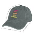 thumbnail image 2 of It's Weird Being The Same Old People Gray Hat Adjustable Funny Fashion Unisex Baseball Cap for Men Women, 2 of 7