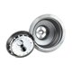 thumbnail image 2 of Colador de cesto de cocina Plumb Pak PP8PC de acero inoxidable, 2 of 9
