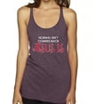 thumbnail image 1 of Normal Isnâ€™t Coming Back Jesus Is Inspirational/Christian Tri-Blend Racerback Tank Top, Purple Vintage, X-Large, 1 of 1