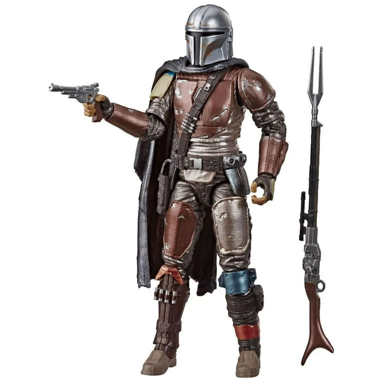 Star Wars The Black Series Carbonized – Action Figure Scout Trooper 15 Cm (The Mandalorian) Con Blaster