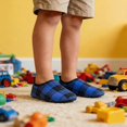 thumbnail image 2 of Barerun Toddler Slippers Boys Girls Kids Barefoot Walking Sock Shoes with Soft Velvet Lining, 2 of 6