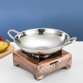 thumbnail image 4 of LOLIPPYY Stainless Steel Cooking Pot for Home Kitchen Wok 1 Piece, 4 of 10