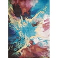 thumbnail image 1 of United Weavers 1830 30875 28 1 ft. 10 in. x 7 ft. 2 in. Rhapsody Nebula Runner Rug, Multicolor, 1 of 1