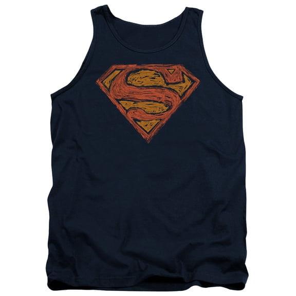 Superman - Messy S - Tank Top - XX-Large