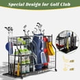 thumbnail image 4 of Golf Bag Storage Garage Organizer,Golf Club Bag Storage Rack for Garage, Extra Storage Rack for Golf Clubs,Golf Bag Organizer Fit for Garage,Shed,Basement, 4 of 8