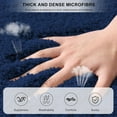 thumbnail image 4 of Fluffy Bathroom Rug Mat 24x16,Absorbent Thick Microfiber Mats with Non Slip TPR Backing,Quick Dry Machine Washable Bath Rugs for Bathroom Floor,Bathtub and Shower, 4 of 8
