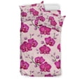 thumbnail image 1 of Juego de cama Orchid Purple Pattern Print Design Or04, 1 of 5