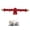 Red, variant on NFTIGB Aluminum Alloy Complete Rear Axle Assembly Upgrade for Axial SCX24 AXI90081 1/24 Scale RC Crawler Car Parts Replacement - Red (3.8 inches / 9.6 cm)