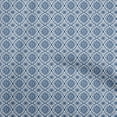 thumbnail image 1 of oneOone Cotton Cambric Blue Fabric Block Diy Clothing Quilting Fabric Print Fabric By Yard 42 Inch Wide, 1 of 6